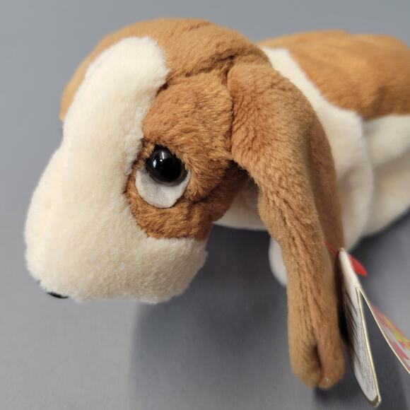 Vintage Ty Beanie Baby Tracker Basset Hound Dog 1997 Plush Toy Tags 90s Gift - Picture 5 of 16